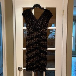 Marina black dress, great for wedding, evening event.